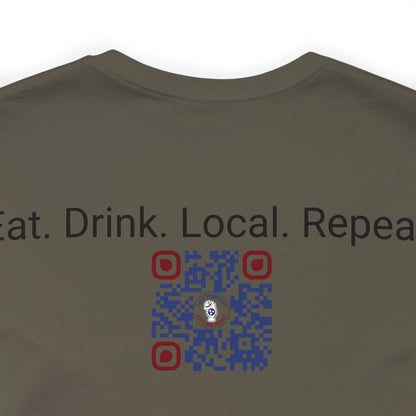 East Tennessee Easts and Drinks Logo Short Sleeve Tee