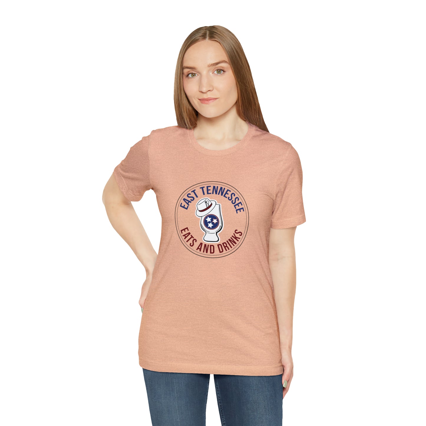 East Tennessee Easts and Drinks Logo Short Sleeve Tee