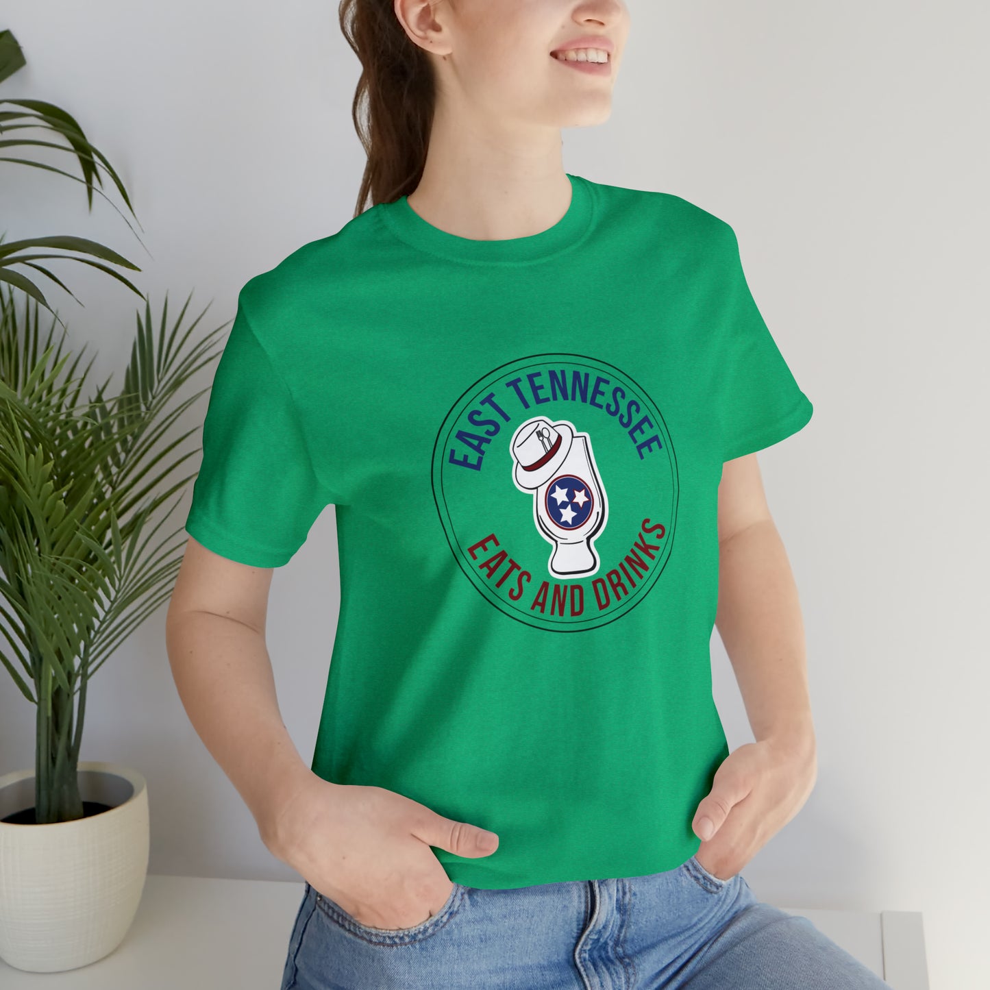 East Tennessee Easts and Drinks Logo Short Sleeve Tee