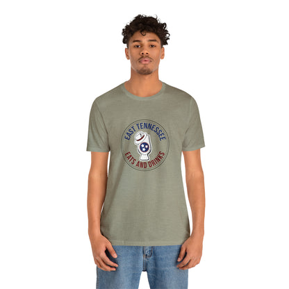 East Tennessee Easts and Drinks Logo Short Sleeve Tee