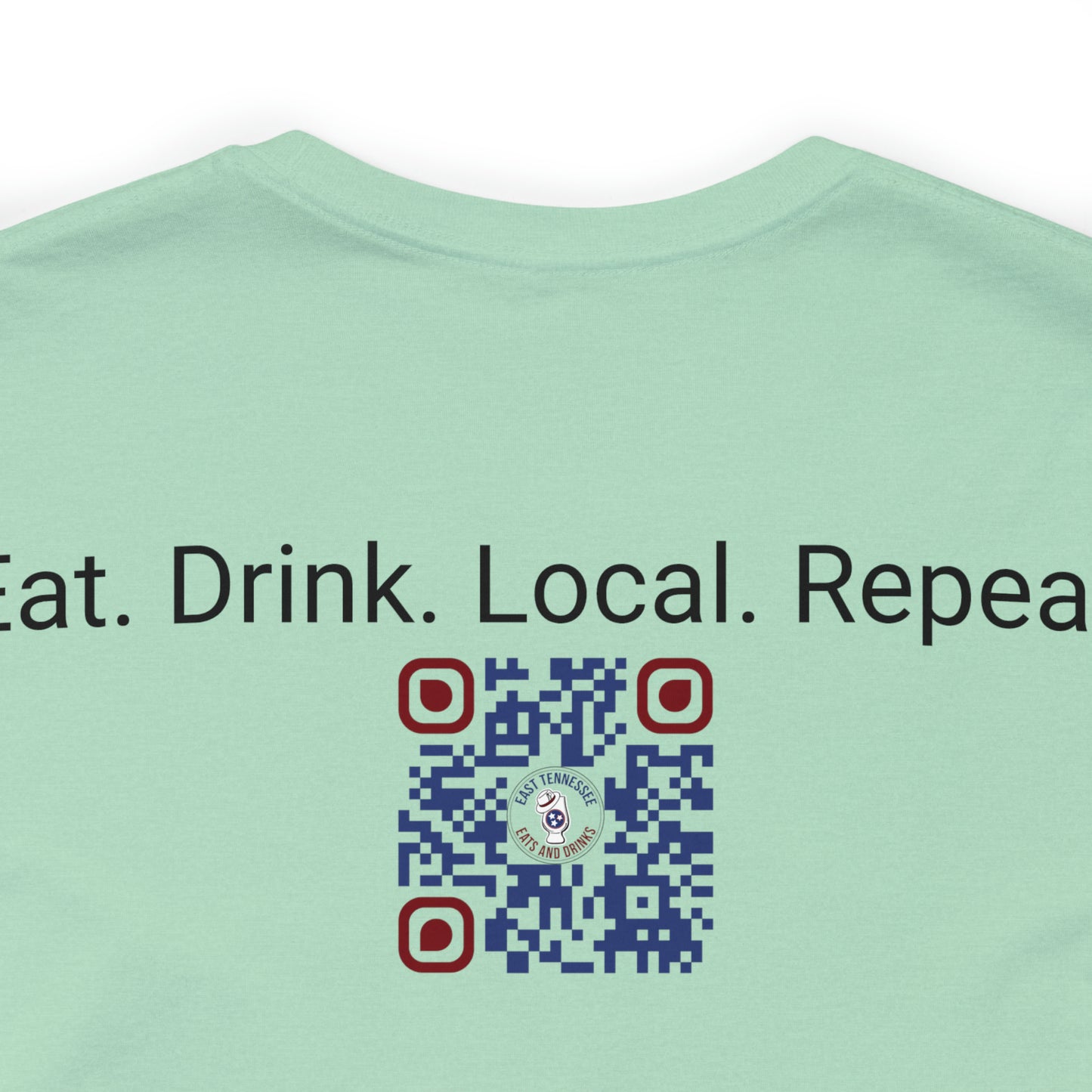 East Tennessee Easts and Drinks Logo Short Sleeve Tee