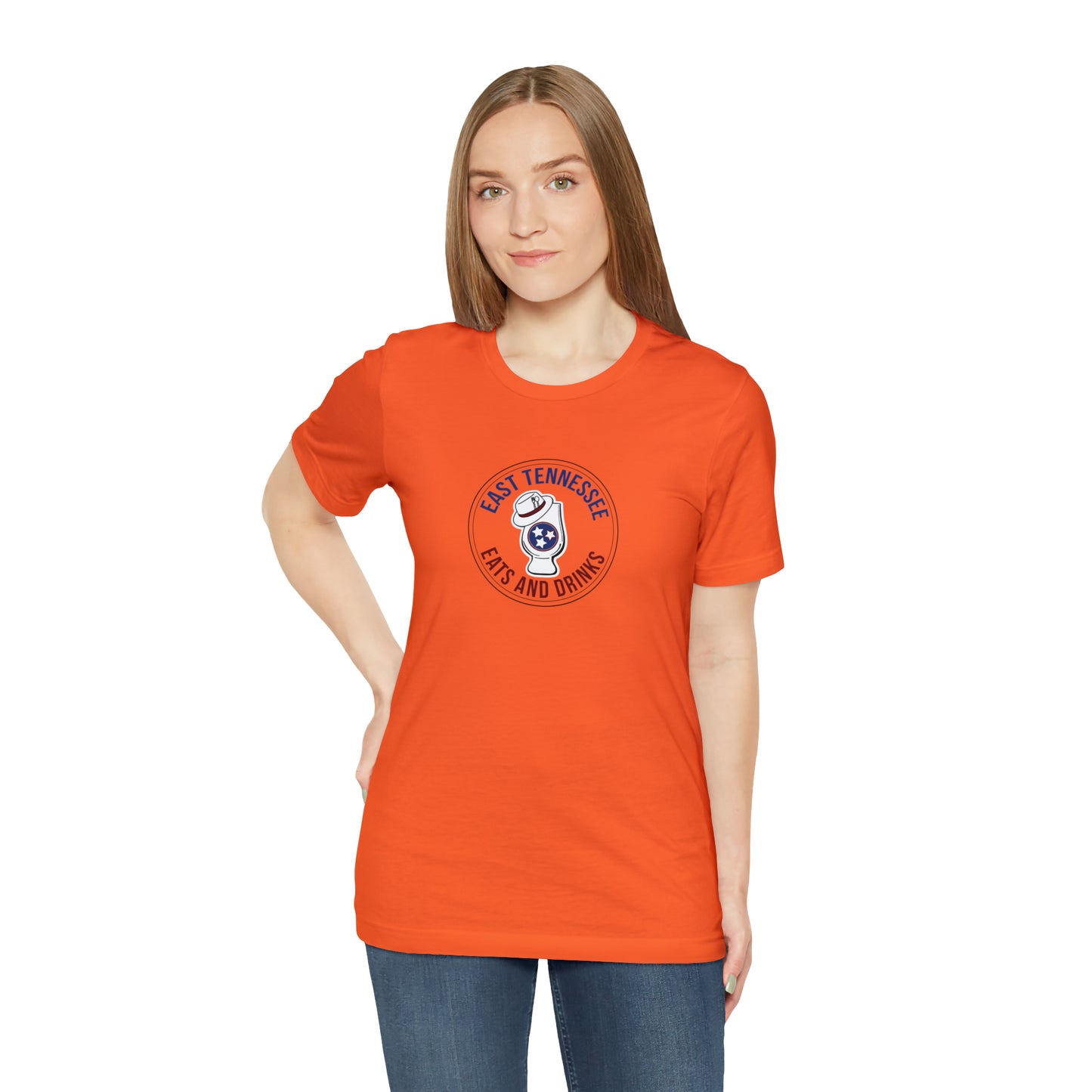 East Tennessee Easts and Drinks Logo Short Sleeve Tee