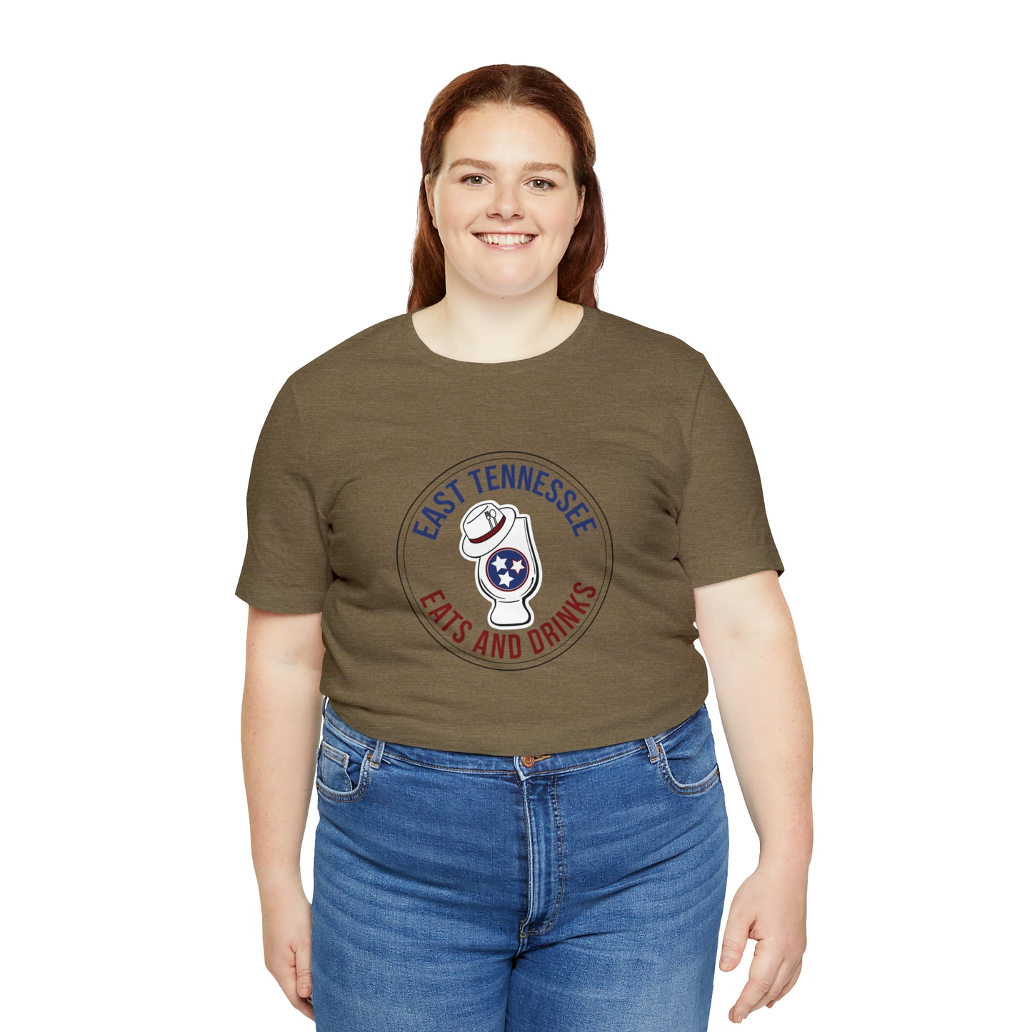 East Tennessee Easts and Drinks Logo Short Sleeve Tee