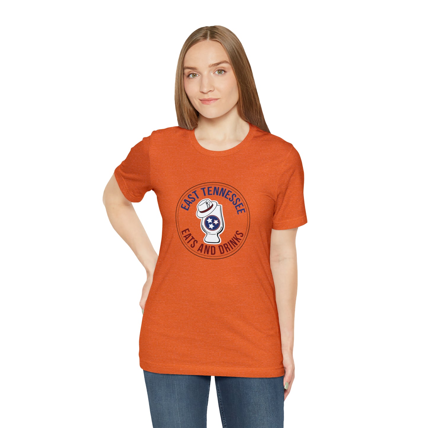 East Tennessee Easts and Drinks Logo Short Sleeve Tee