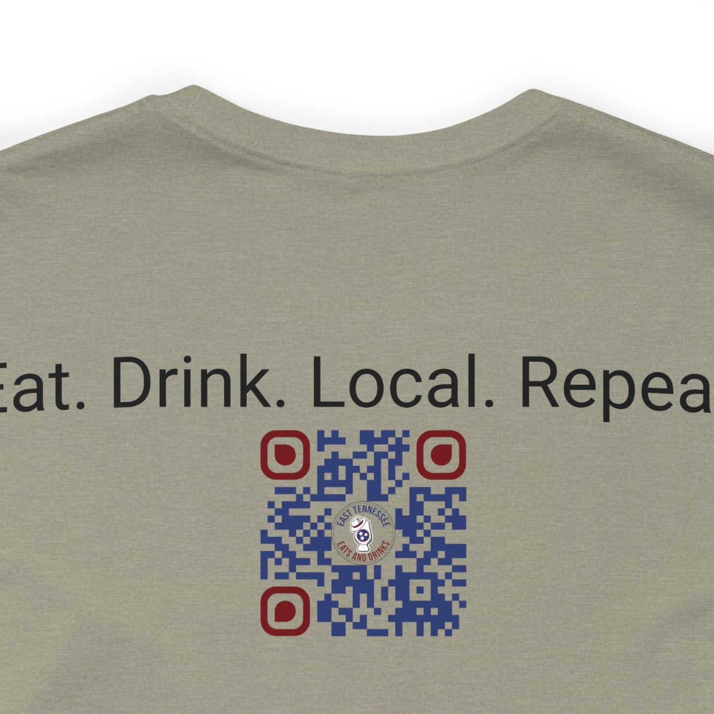 East Tennessee Easts and Drinks Logo Short Sleeve Tee