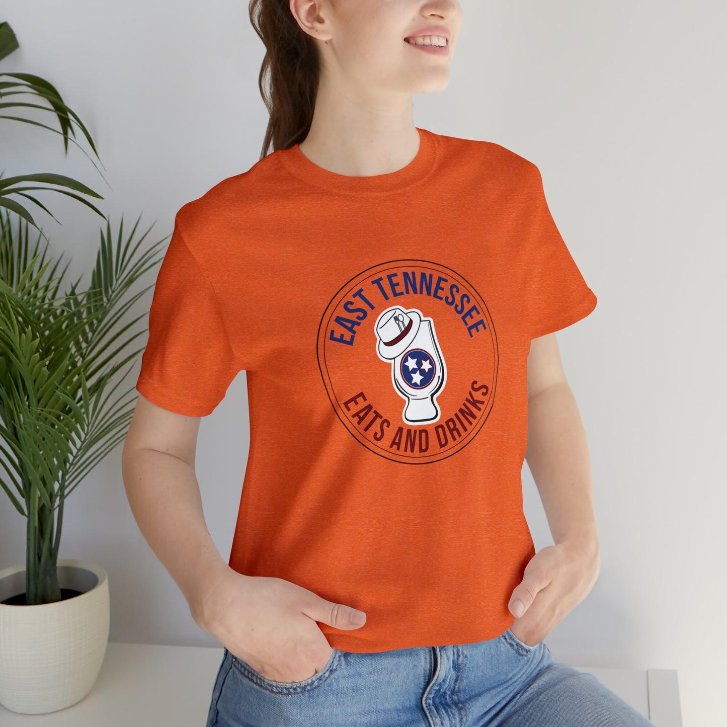 East Tennessee Easts and Drinks Logo Short Sleeve Tee