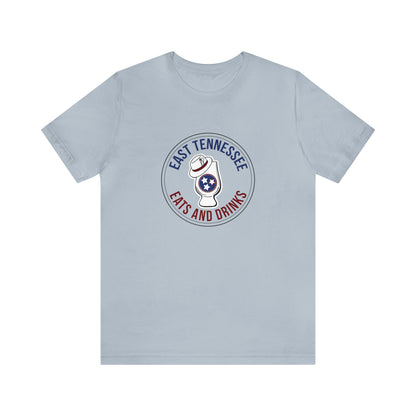 East Tennessee Easts and Drinks Logo Short Sleeve Tee