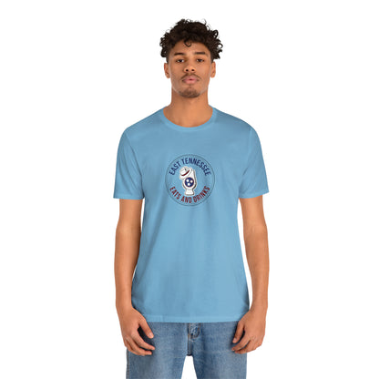 East Tennessee Easts and Drinks Logo Short Sleeve Tee