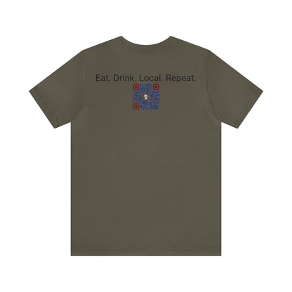 East Tennessee Easts and Drinks Logo Short Sleeve Tee