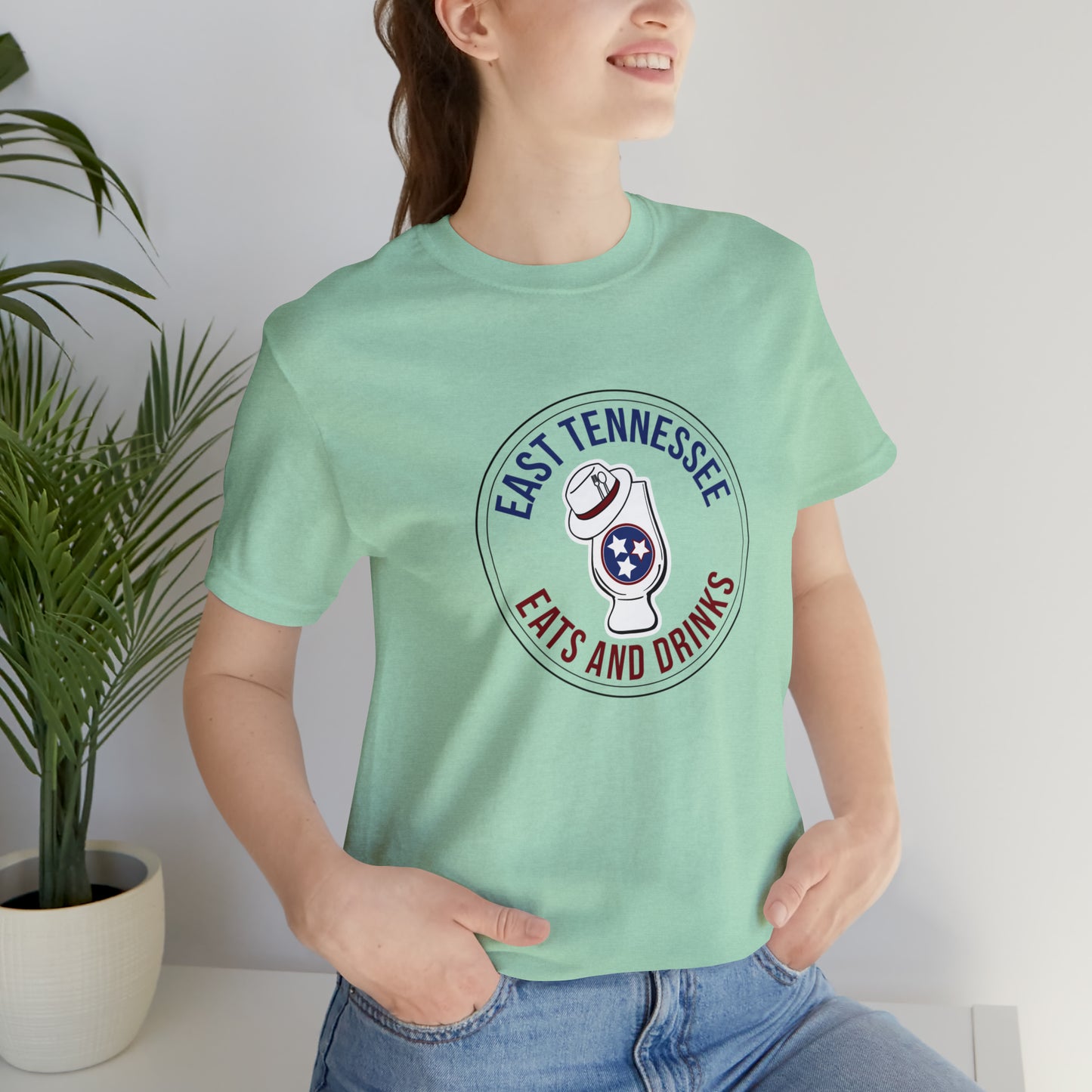 East Tennessee Easts and Drinks Logo Short Sleeve Tee
