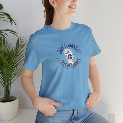 East Tennessee Easts and Drinks Logo Short Sleeve Tee