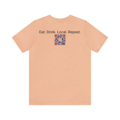 East Tennessee Easts and Drinks Logo Short Sleeve Tee