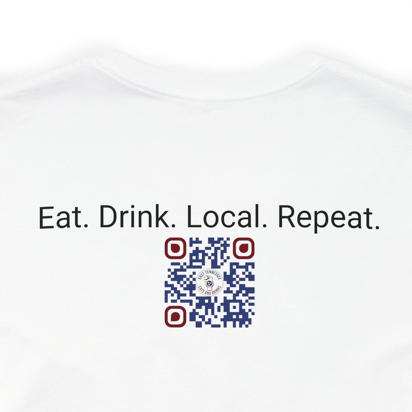 East Tennessee Easts and Drinks Logo Short Sleeve Tee