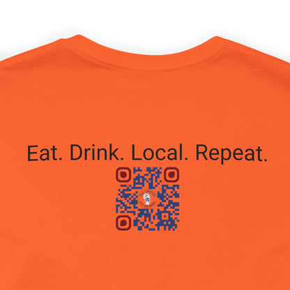 East Tennessee Easts and Drinks Logo Short Sleeve Tee