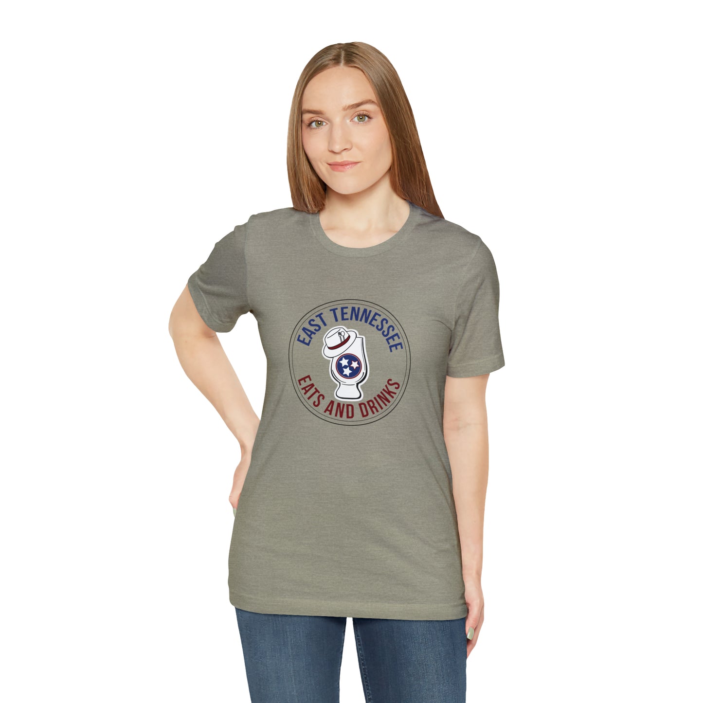 East Tennessee Easts and Drinks Logo Short Sleeve Tee