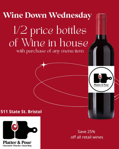 October Dinner - Platter & Pour Bristol!