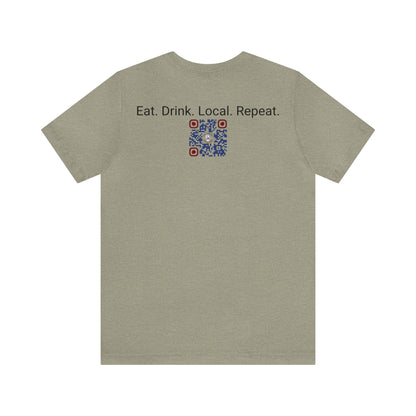 East Tennessee Easts and Drinks Logo Short Sleeve Tee