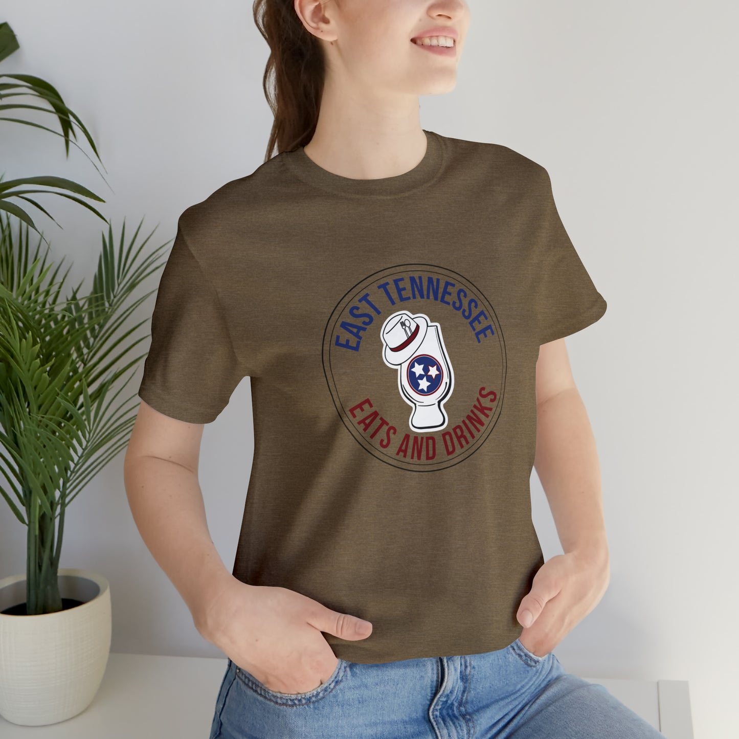 East Tennessee Easts and Drinks Logo Short Sleeve Tee