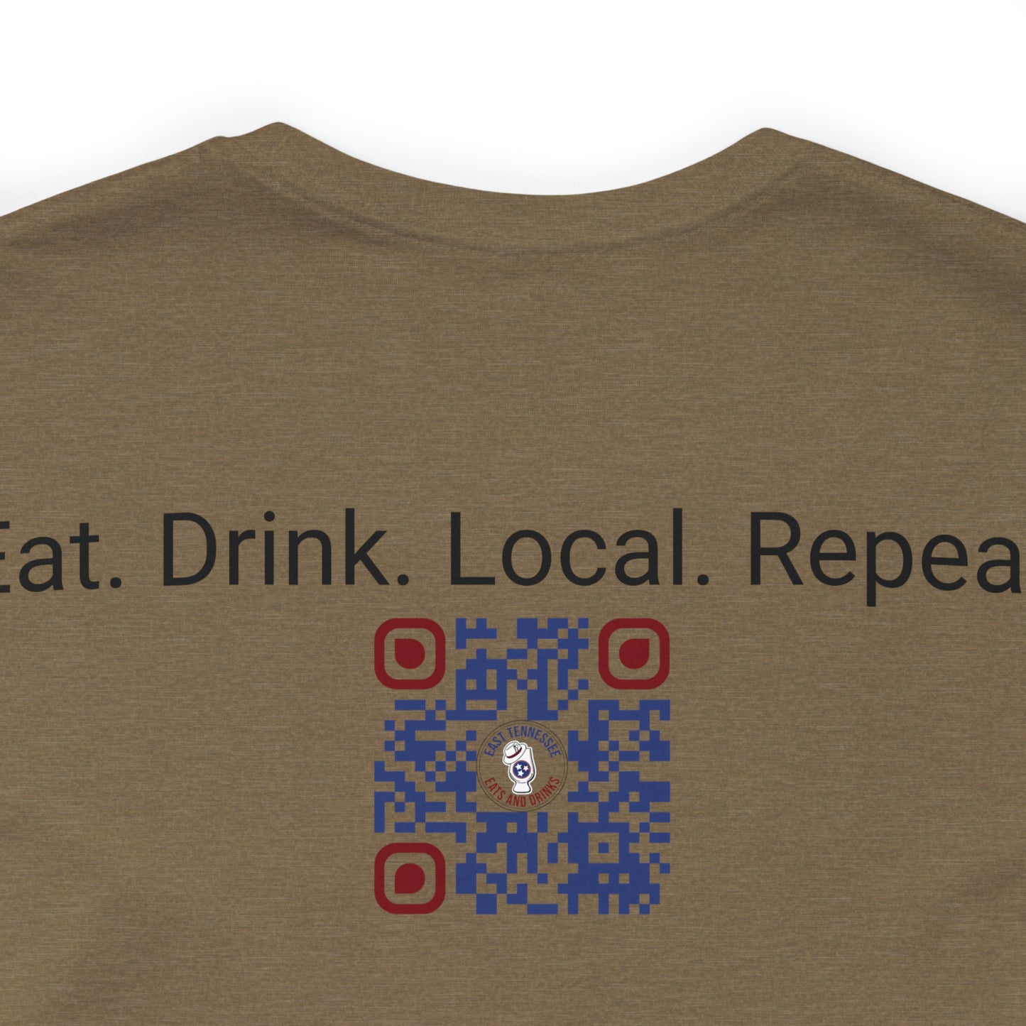 East Tennessee Easts and Drinks Logo Short Sleeve Tee