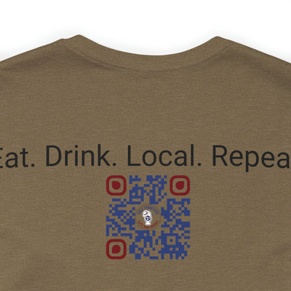 East Tennessee Easts and Drinks Logo Short Sleeve Tee