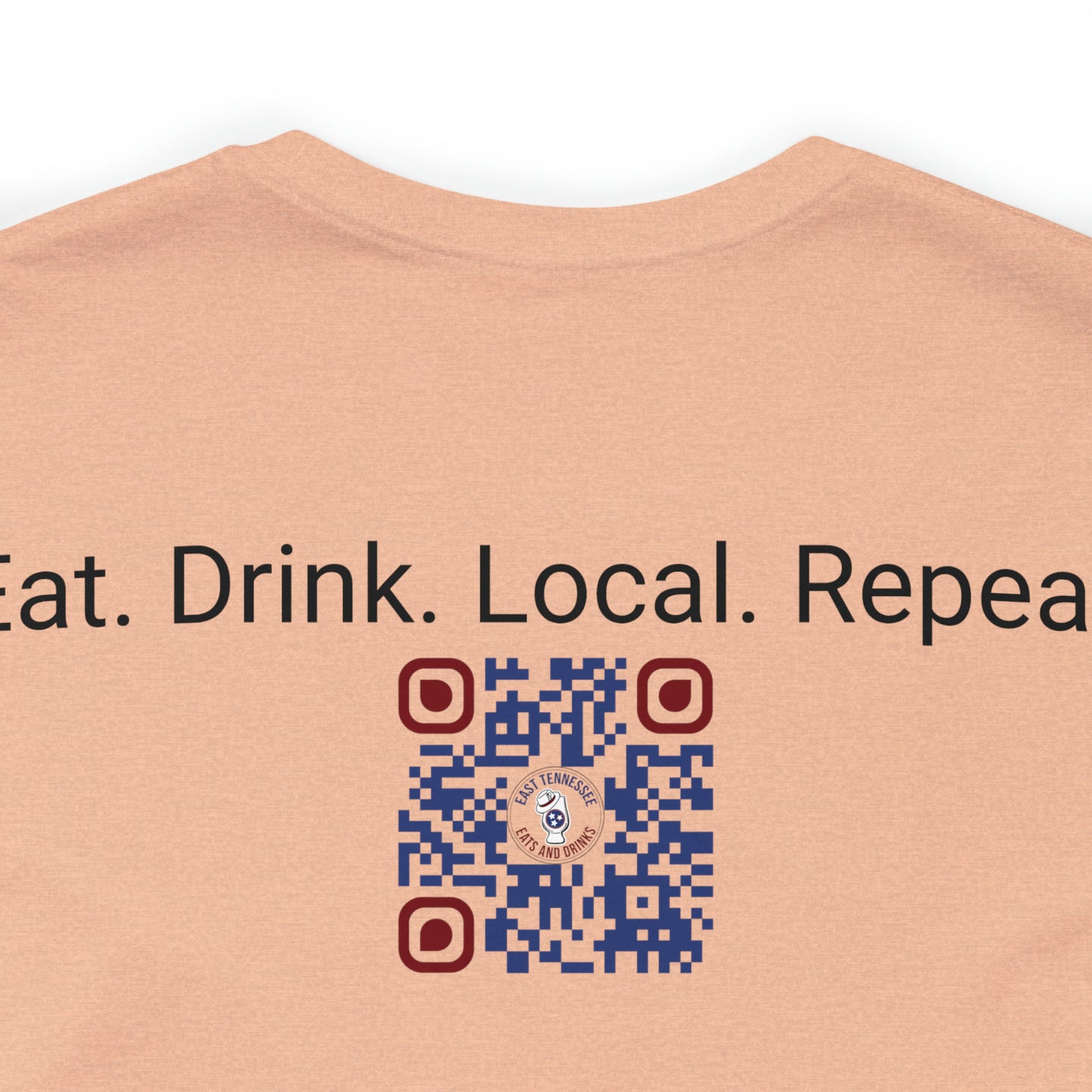 East Tennessee Easts and Drinks Logo Short Sleeve Tee