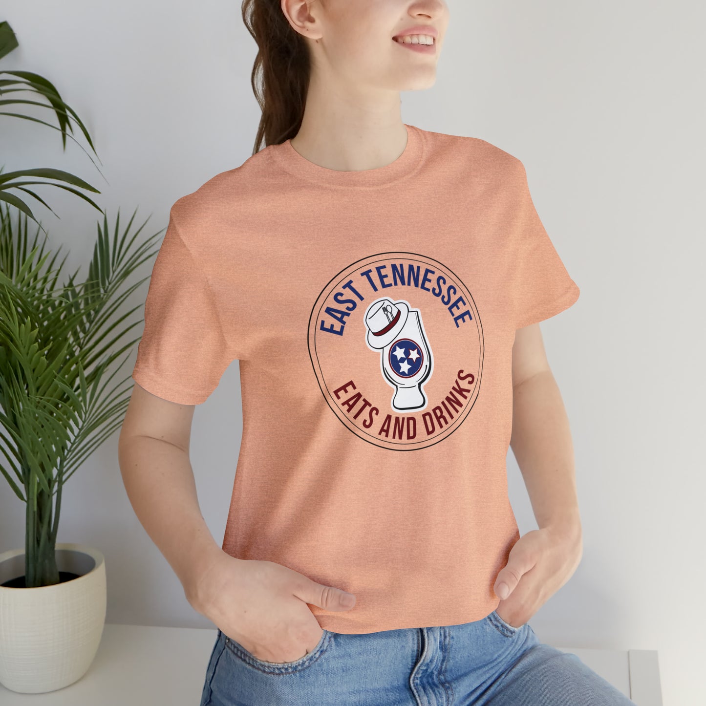 East Tennessee Easts and Drinks Logo Short Sleeve Tee
