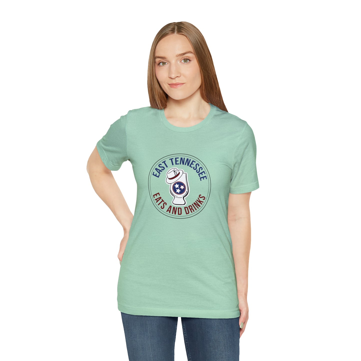 East Tennessee Easts and Drinks Logo Short Sleeve Tee