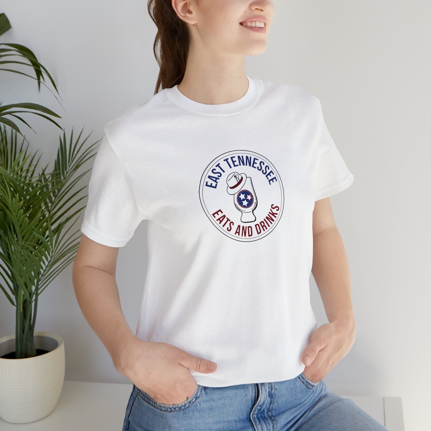 East Tennessee Easts and Drinks Logo Short Sleeve Tee