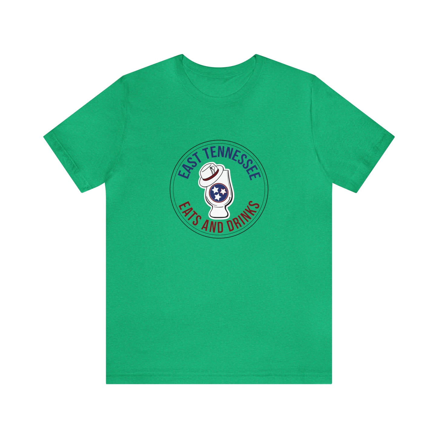 East Tennessee Easts and Drinks Logo Short Sleeve Tee