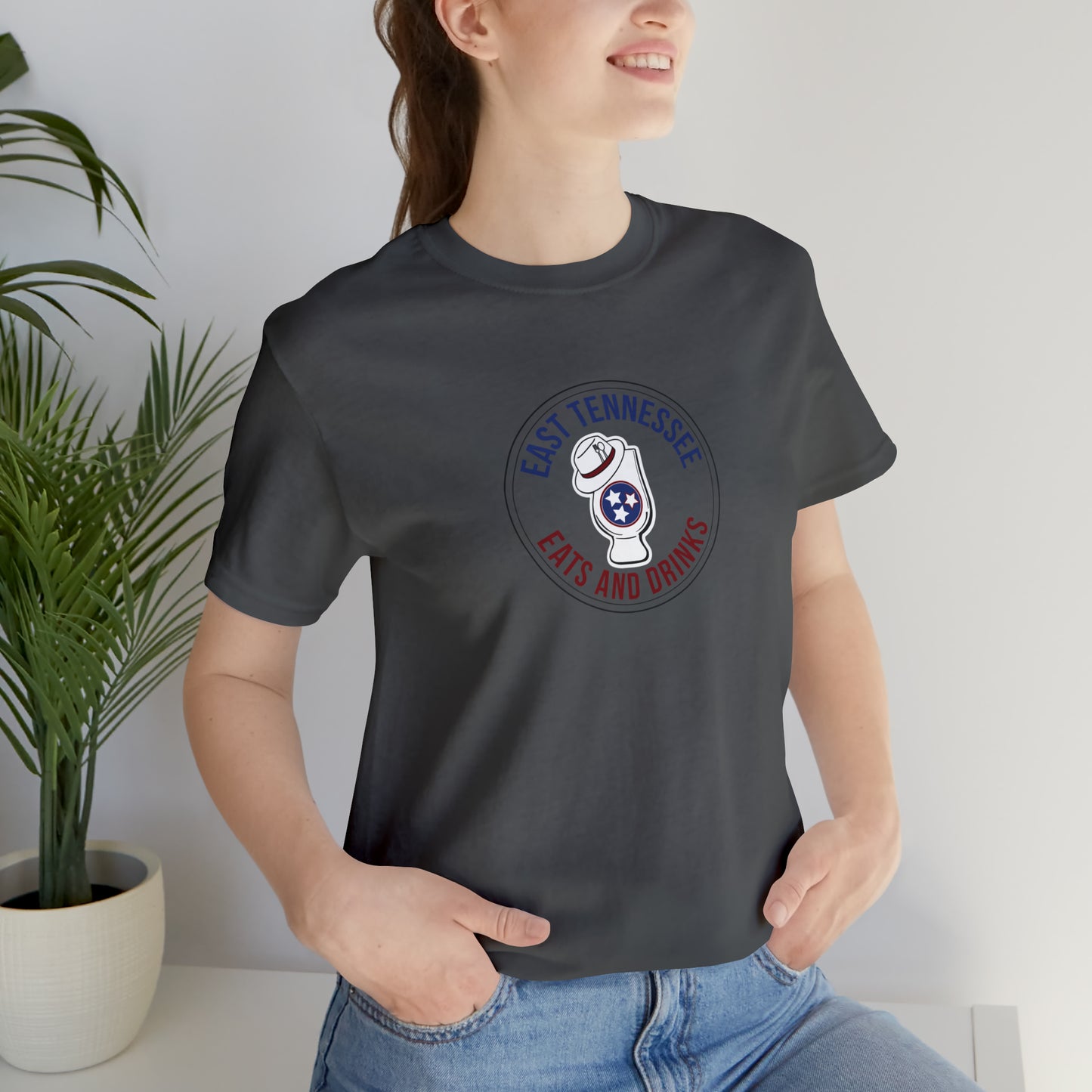 East Tennessee Easts and Drinks Logo Short Sleeve Tee
