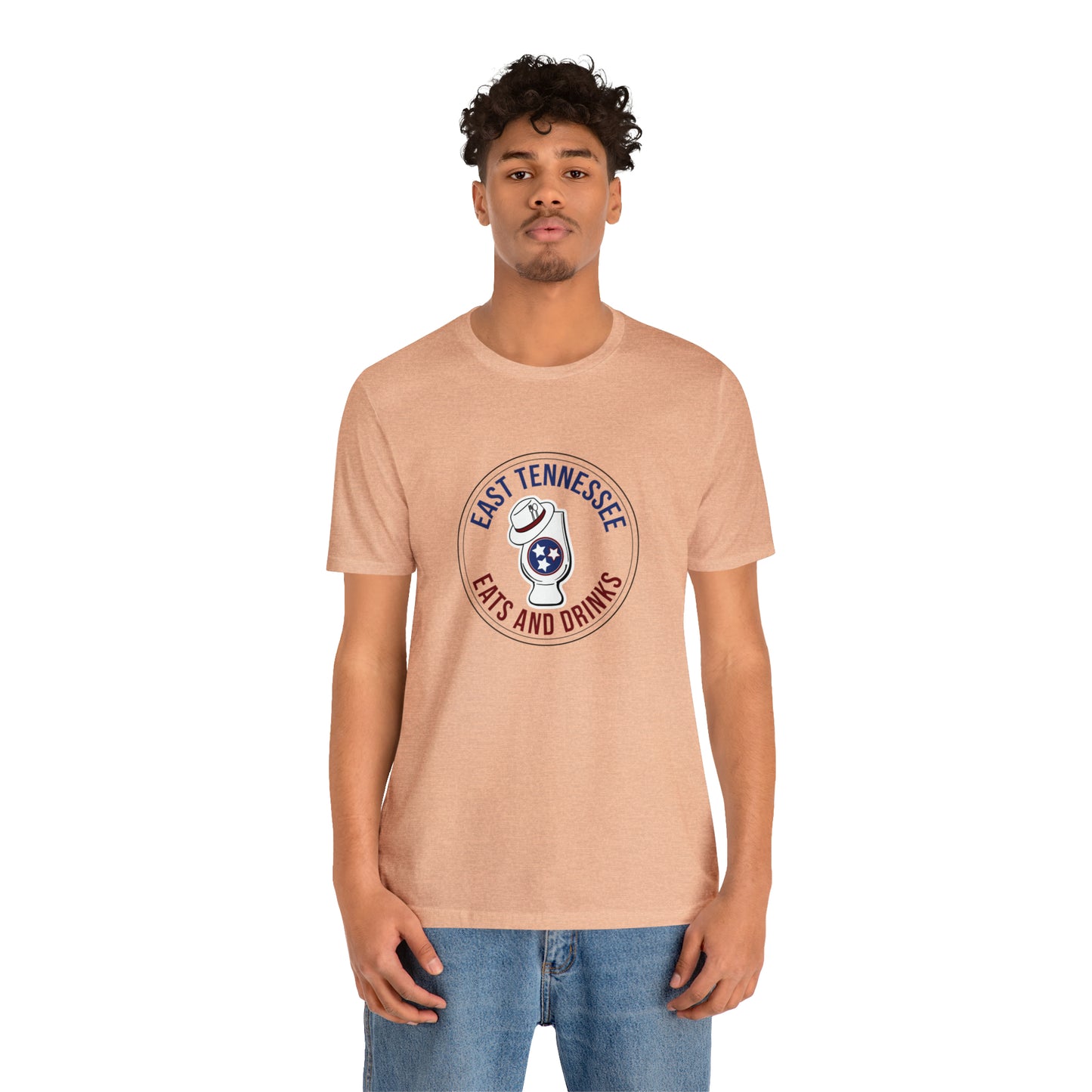 East Tennessee Easts and Drinks Logo Short Sleeve Tee