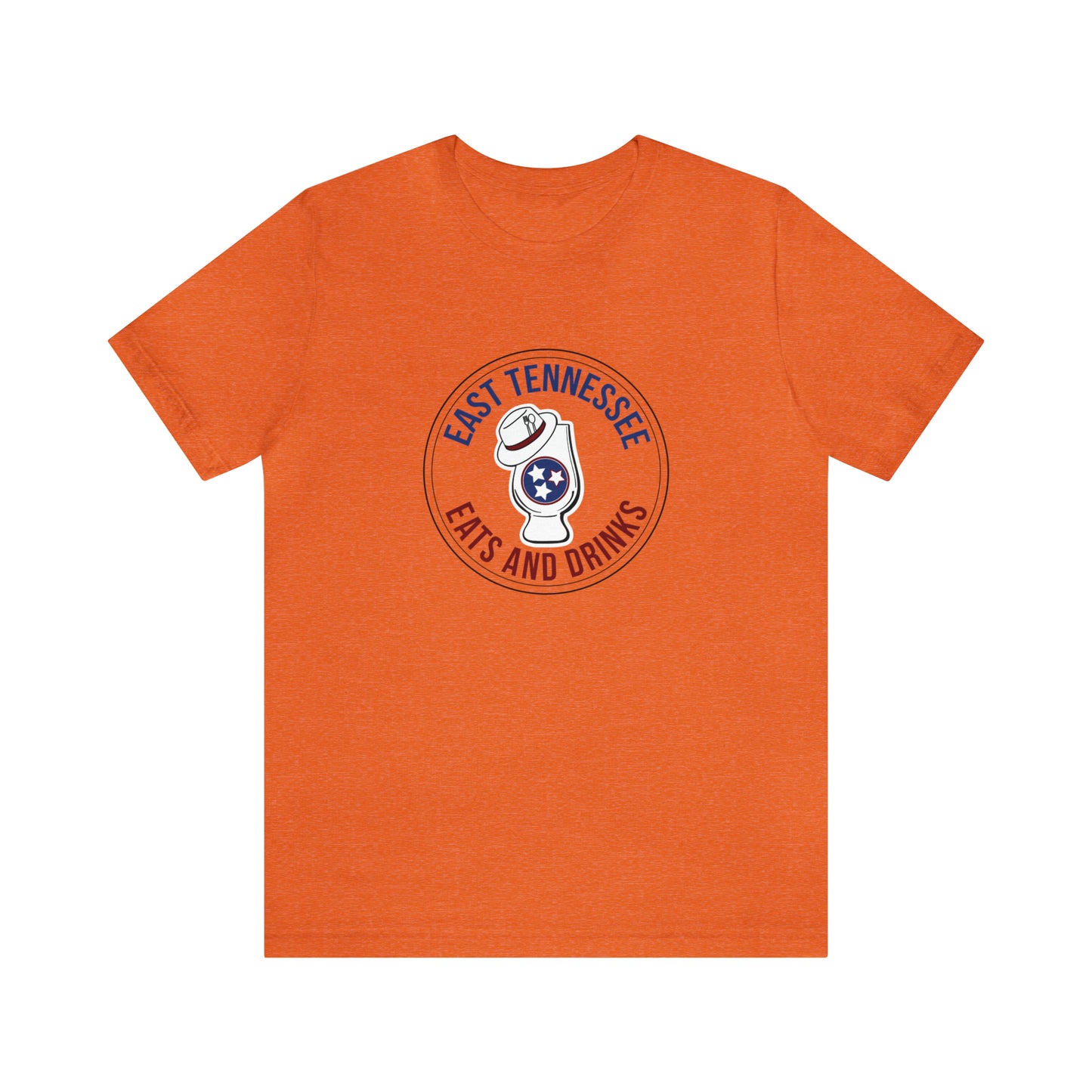 East Tennessee Easts and Drinks Logo Short Sleeve Tee