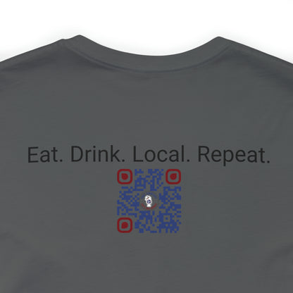 East Tennessee Easts and Drinks Logo Short Sleeve Tee