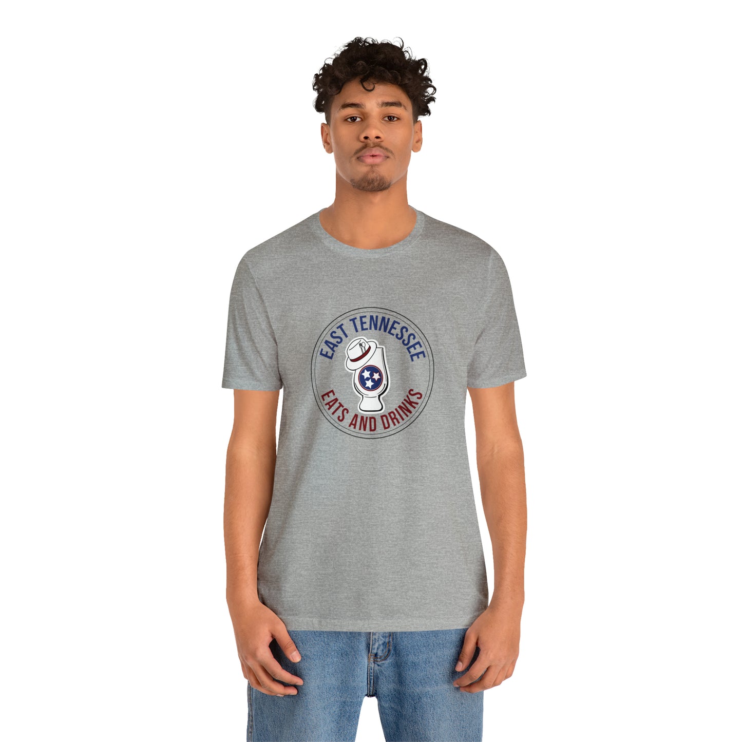 East Tennessee Easts and Drinks Logo Short Sleeve Tee