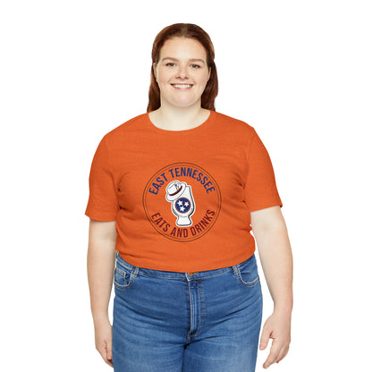 East Tennessee Easts and Drinks Logo Short Sleeve Tee