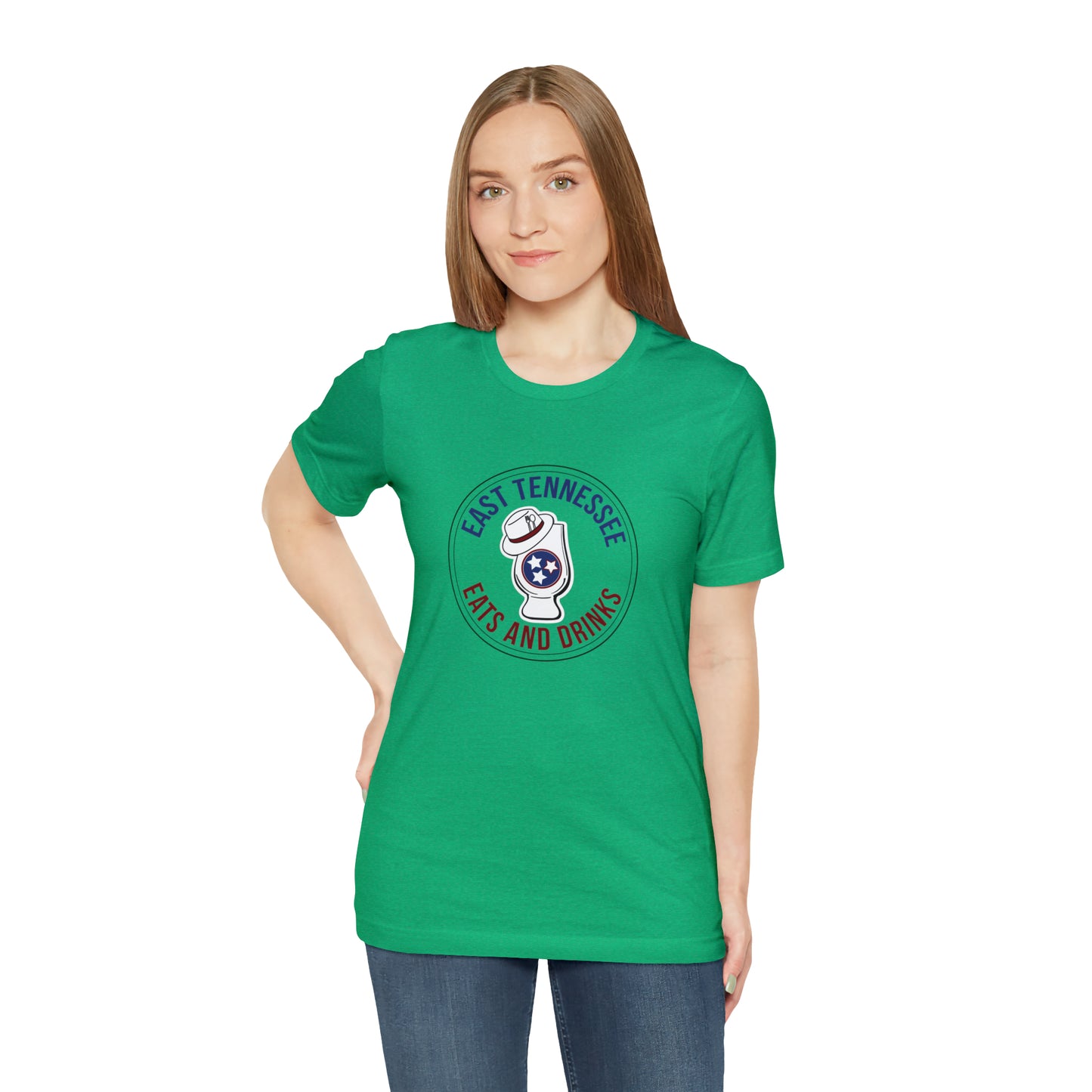 East Tennessee Easts and Drinks Logo Short Sleeve Tee