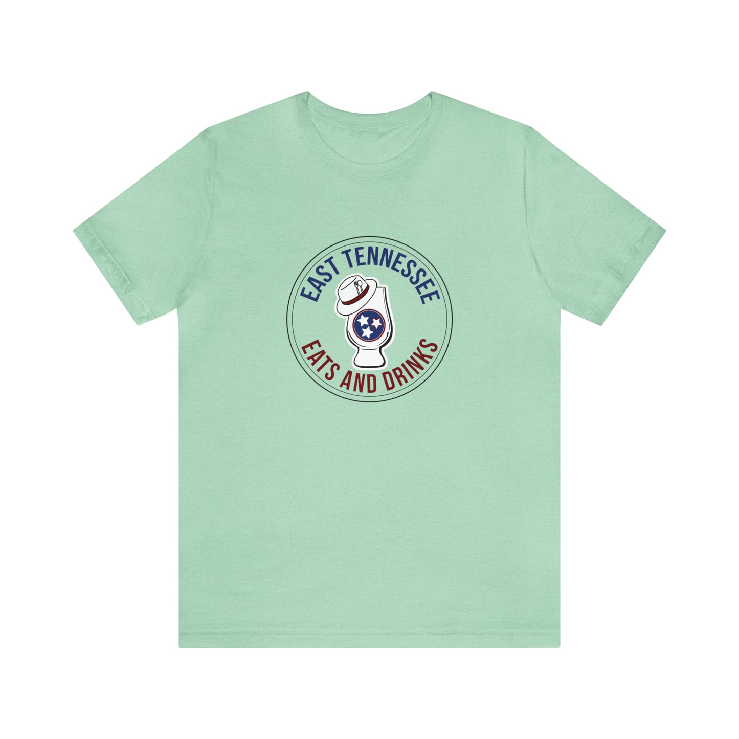 East Tennessee Easts and Drinks Logo Short Sleeve Tee