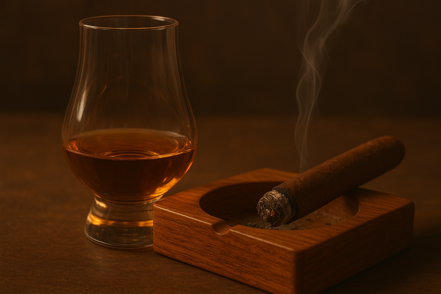 Whiskey and Cigar Pairing